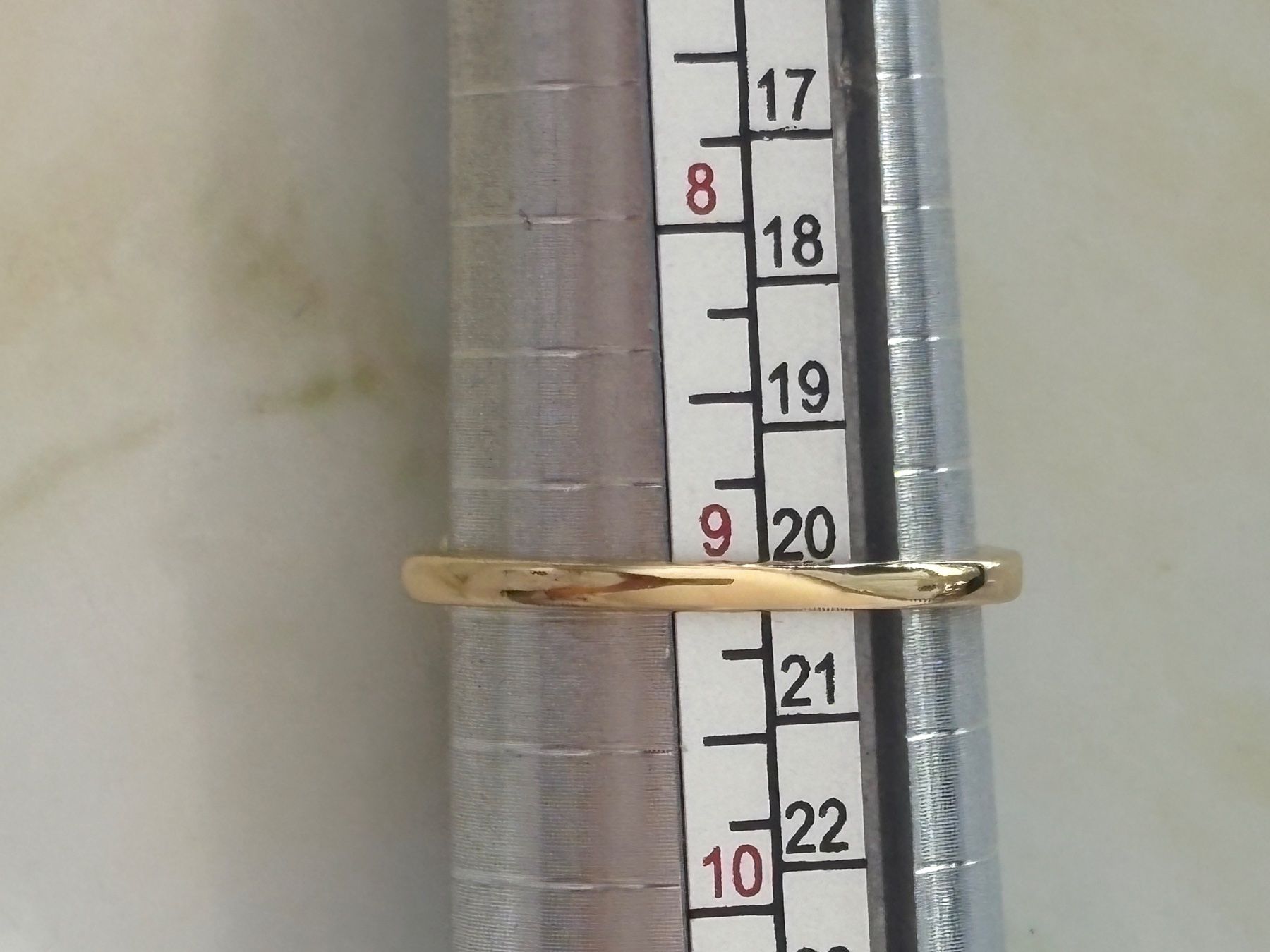 Anelli: Luxus Elegante Gr.19/9 Ring Farbe:  Gold/ blau – Nuovo (secondo la descrizione) da Biel-Bienne venduto da Roserosse13 6