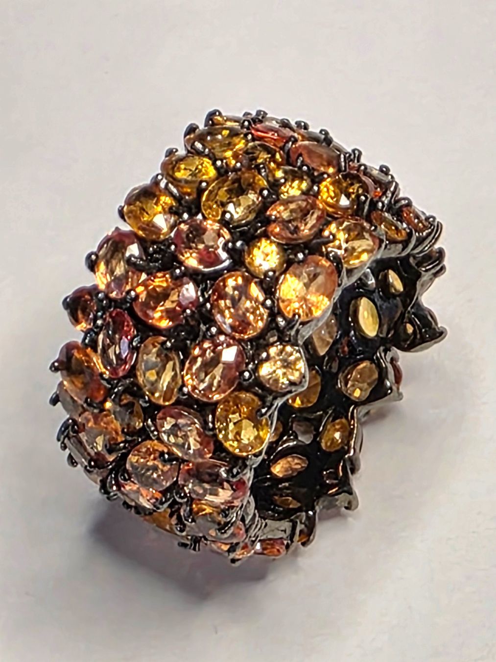 Bagues: Gelb Safir Fingerring – Neuf (Voir description) à Zürich par benedikt12 1