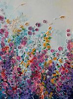 Peinture D'art Tableaux Original on Canvas 2 Set Painting