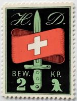 Soldatenmarke 2.WK, HD-Bewachungs Kp 2 BS, Wi HD-Bew 9