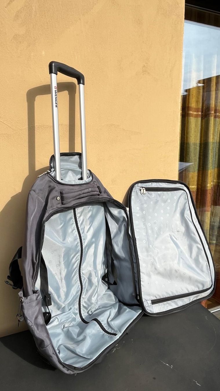Wenger Zaini: Wenger Rollen Trolley Rucksack – Usato da Zürich venduto da chi218 1