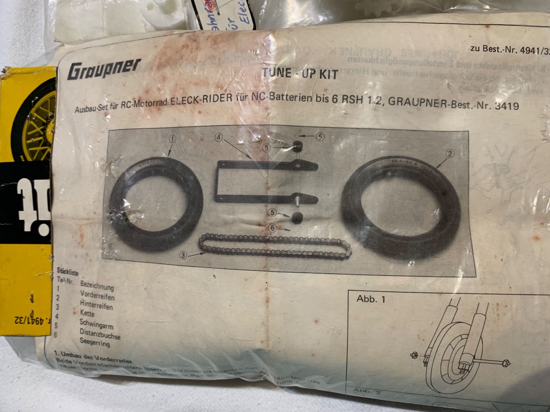 Graupner Modellismo RC: Graupner Elek Rider – Nuovo (secondo la descrizione) da oetwil am see venduto da synchro63 1