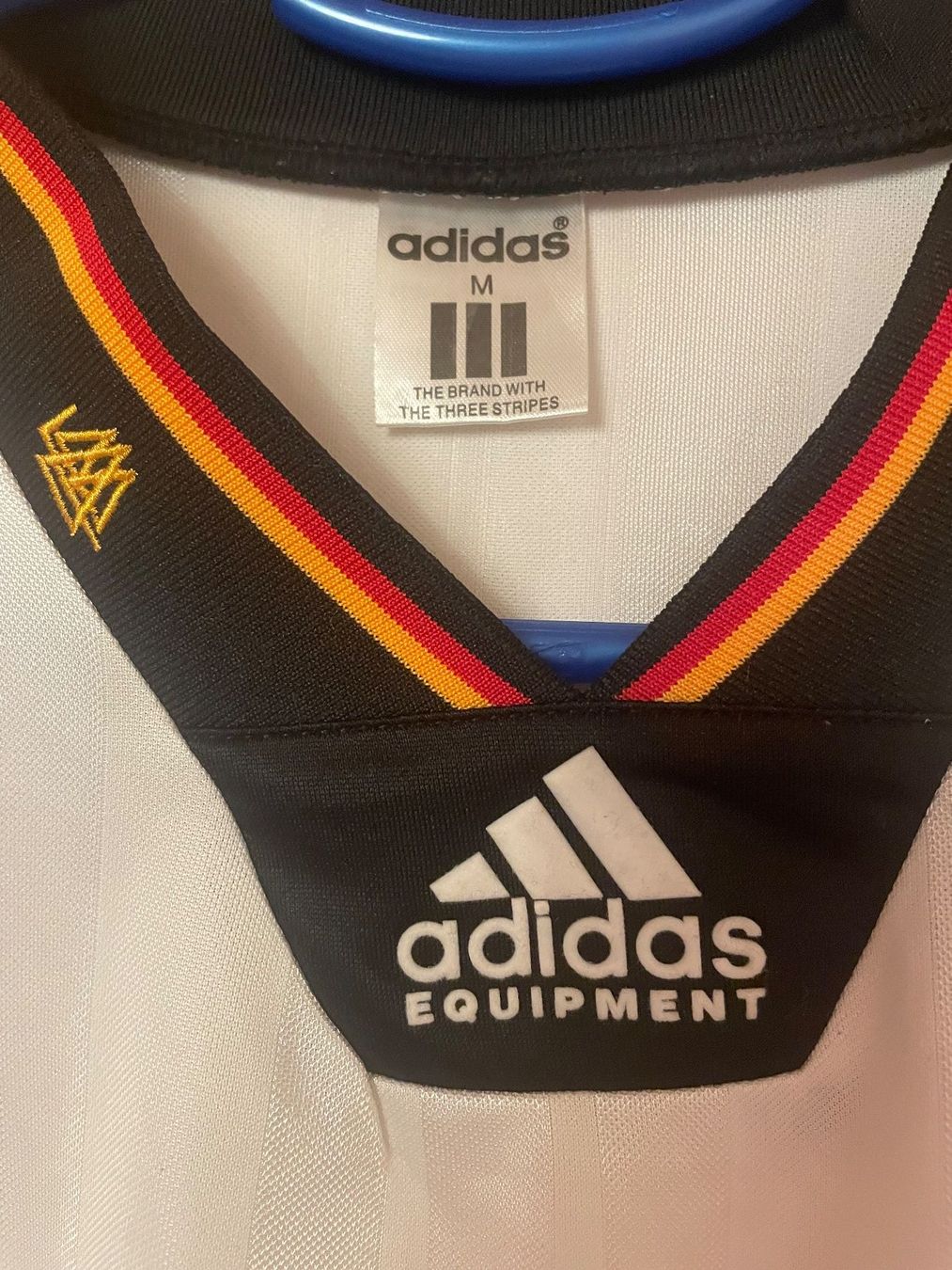 Adidas Leibchen & Hosen: ORIGINAL Deutschland 1992 Adidas Home Trikot – Neu (gemäss Beschreibung) aus Köniz von oli_82p6 1