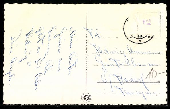 Cartoline postali: Sarnen /Obw., Kollegium mit Stanserhorn – Usato da Berlin venduto da bartko-reher 1