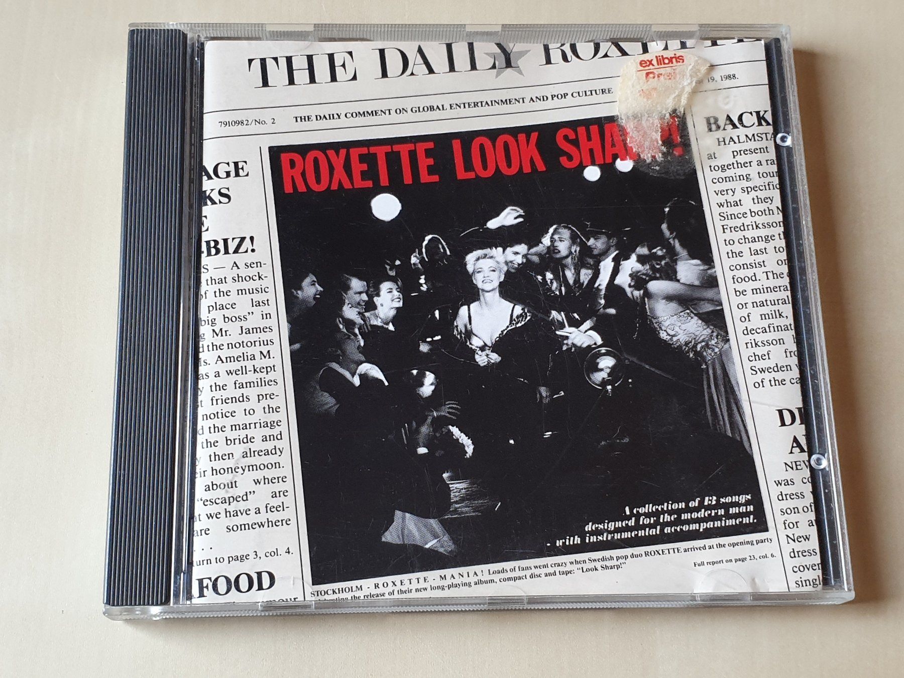 CD: Roxette Look Sharp – Usato da Stansstad venduto da collectorsshop