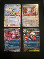 Pokemon 4x EX Karten Englisch NM