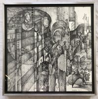 Jeanmaire (1983) - Original Federzeichnung - Surrealismus