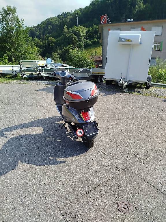 Strada: Occasion Elektro E- Roller ET4000 JS2 EFO silber – Usato da Gais venduto da MAX-Anhaenger 8