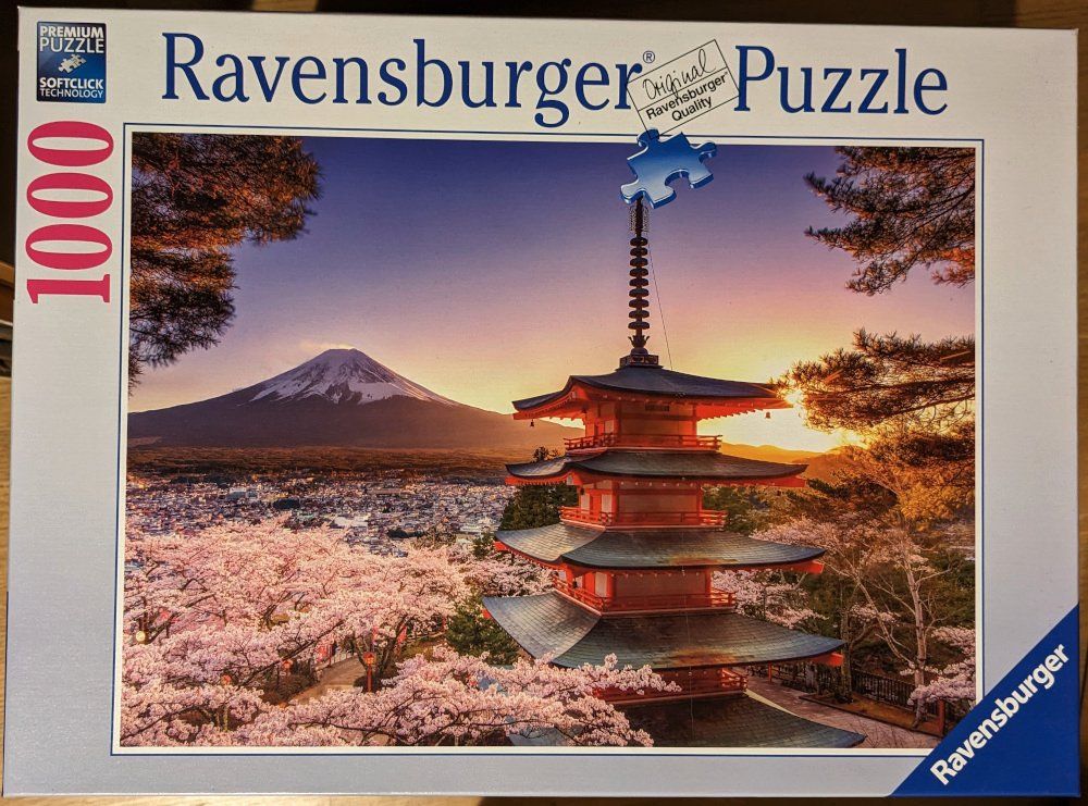 Ravensburger Puzzle - 1000 Teile - Kirschblüte in Japan 1