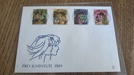 1989 Pro Juventute FDC Vollstempel