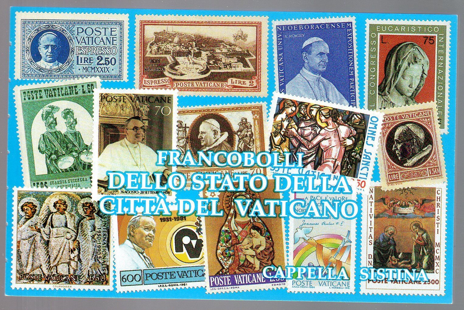 Tutti i francobolli: CAPPELLA SISTINA MARKENHEFT ** POSTFRISCH ** PO38 – Nuovo (secondo la descrizione) da Losone venduto da EM2019