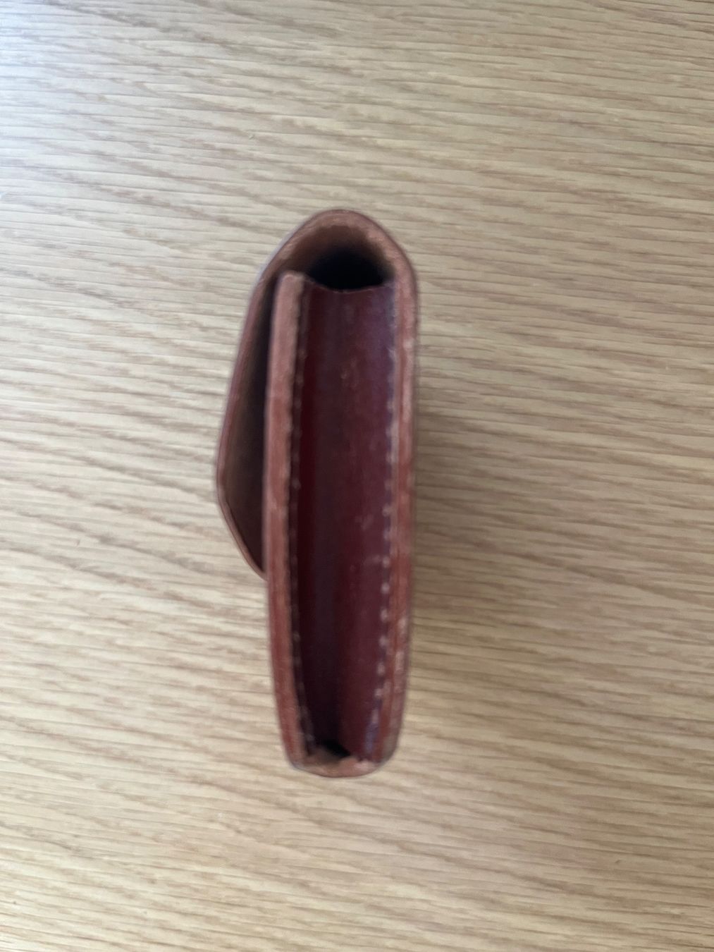 Portafogli: KOBASHI STUDIO Cordovan Card Case - Red Brown – Usato da Wangen b. Olten venduto da ricochet56 3