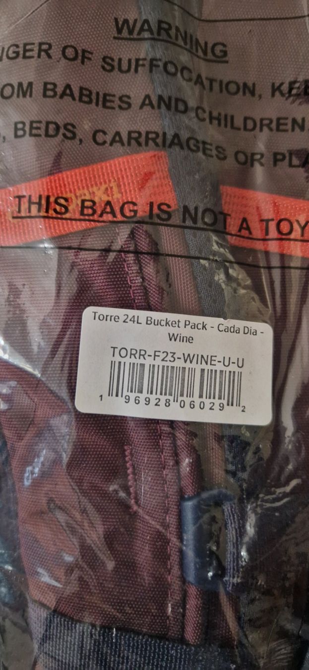 Cotopaxi Zaini: Cotopaxi sac Torre 24L Bucket Wine – Nuovo e nell'imballaggio originale da Fribourg venduto da kimlan 2