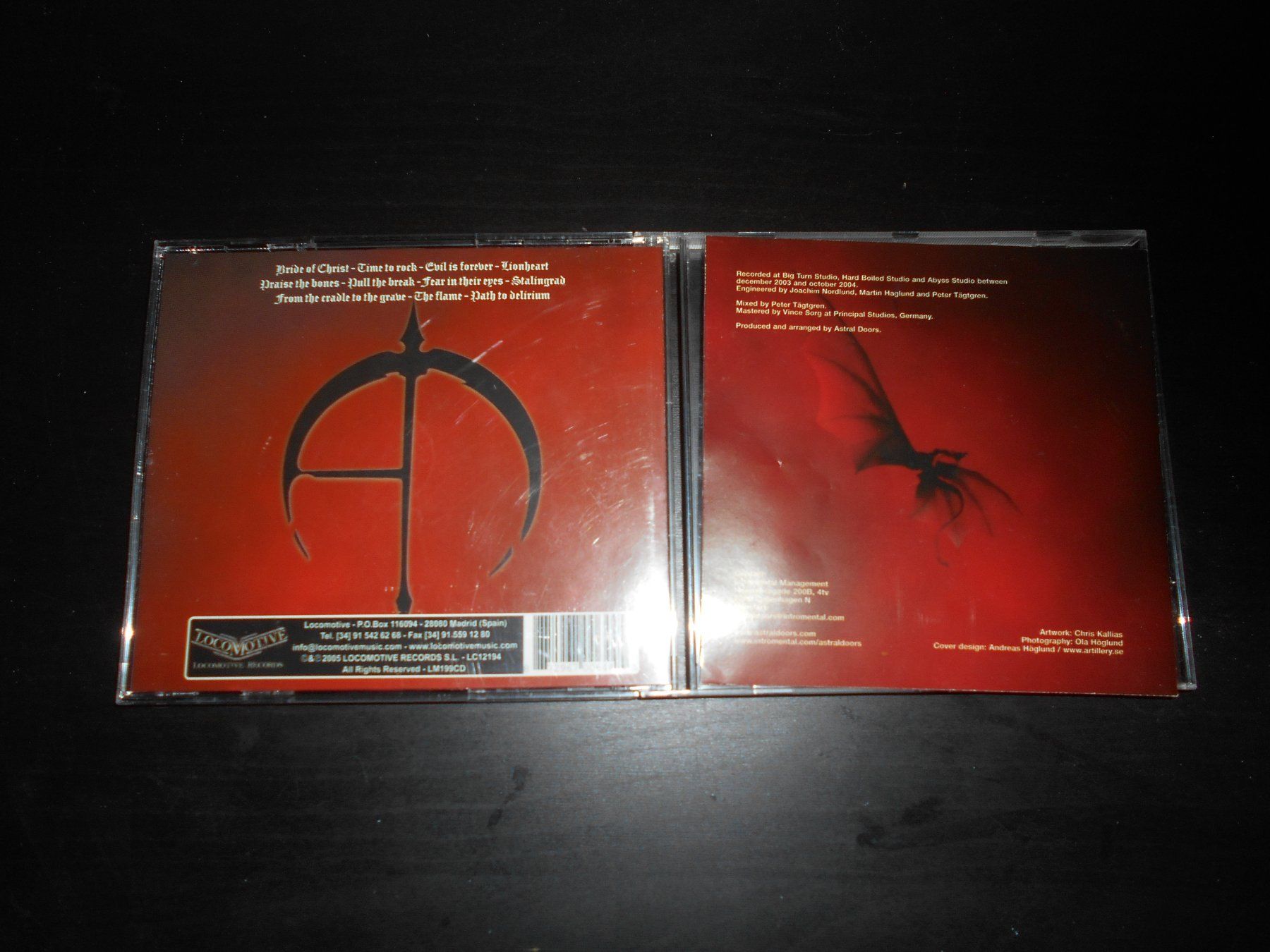 CD: Astral Doors – Evil Is Forever / 2005 – Usato da Aarberg venduto da witchhunter01 1