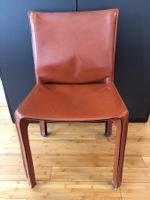 Chaise Cassina Cab cuir Mario Bellini
