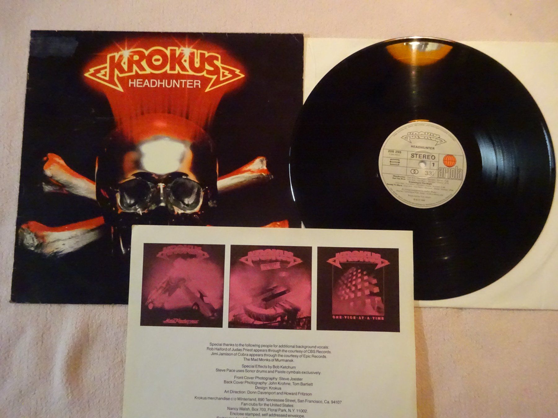 Dischi in vinile: KROKUS ** HEADHUNTER – Usato da Luzern venduto da xrayspex99 1