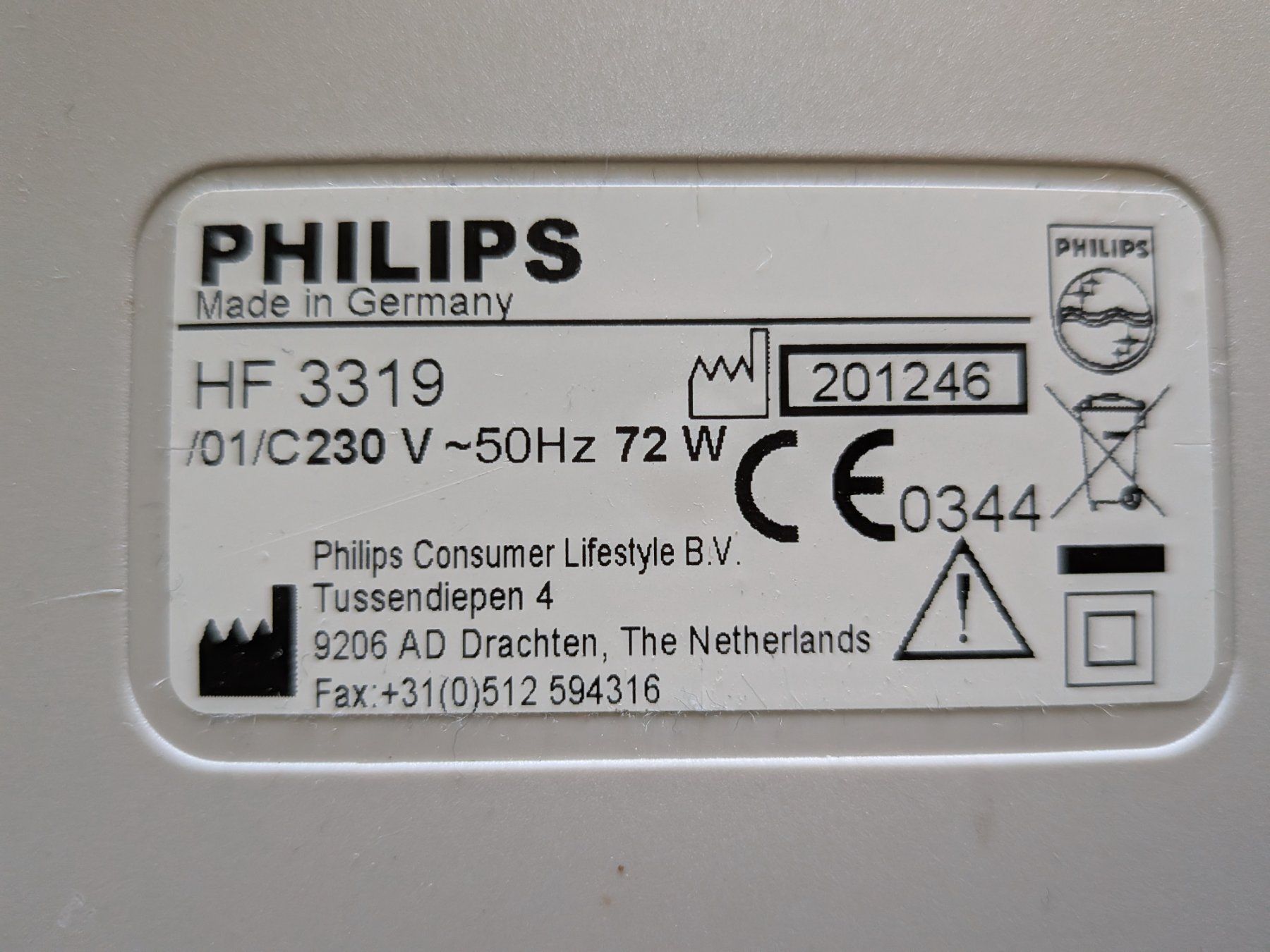 Philips Lampen: Philips EnergyLight HF3319 – Gebraucht aus Port von gecotom 2