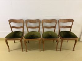 Schöne gepolsterte Stühle, Essstühle, Holzstühle