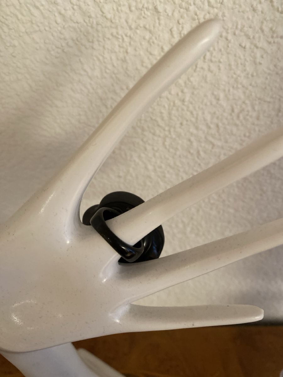 Anelli: Schwarzer Kunstoff  Rosen Ring Grösse 61 – Nuovo (secondo la descrizione) da Illnau venduto da Sniwi67 2