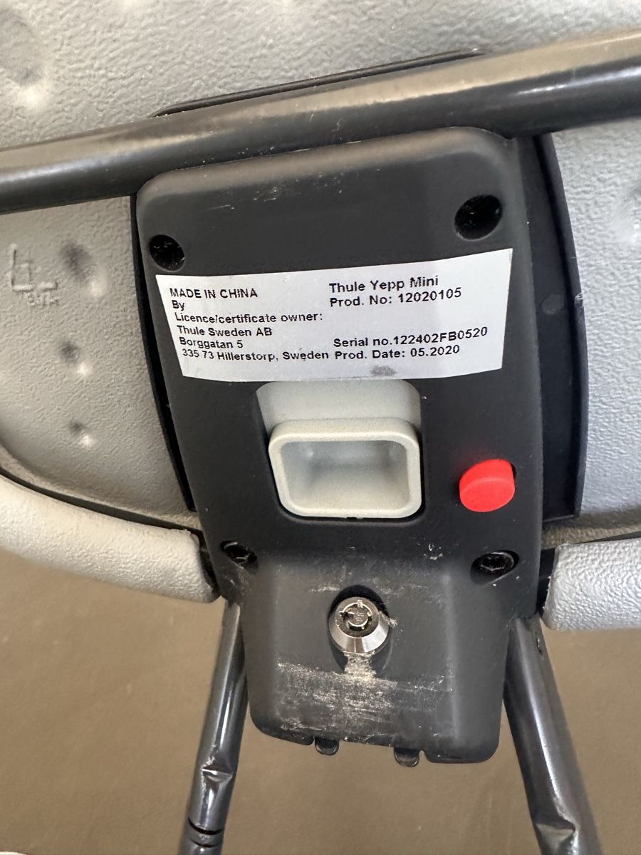 Thule Pezzi di ricambio: Thule Yepp Mini Kindersitz Fahrrad – Usato da Luzern venduto da cam_f7qx 5