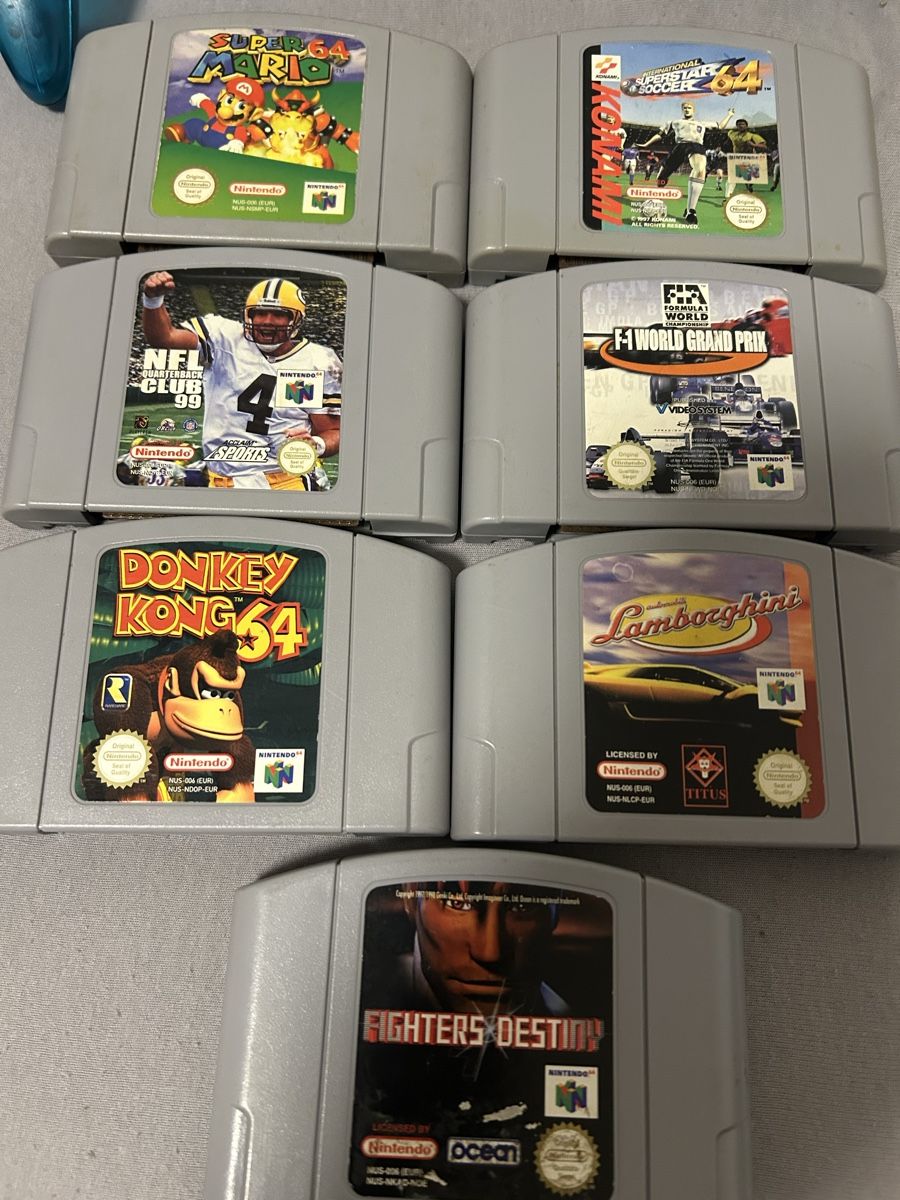 Nintendo Console: Nintendo 64 Konsole mit 7 Top spiele – Usato da Oftringen venduto da Breza22 4