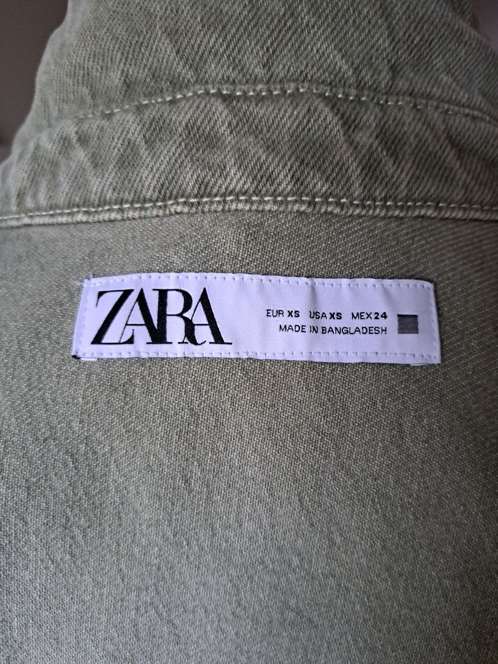 Zara Giacche: Oversize Jeansjacke von Zara – Usato da Gutenburg venduto da Ras81 4