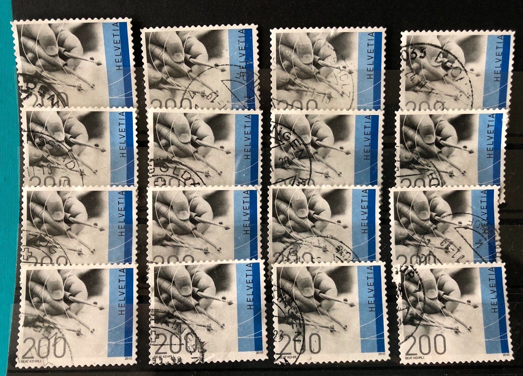 Alle Briefmarken: Nr.1370 mit Stempel – Gebraucht aus Aarau von Billa007
