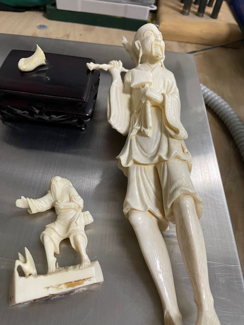 Statuette: Lot handgeschnitzte Figuren ab 1.-- – Difettoso da Effretikon venduto da Bianchina2 5