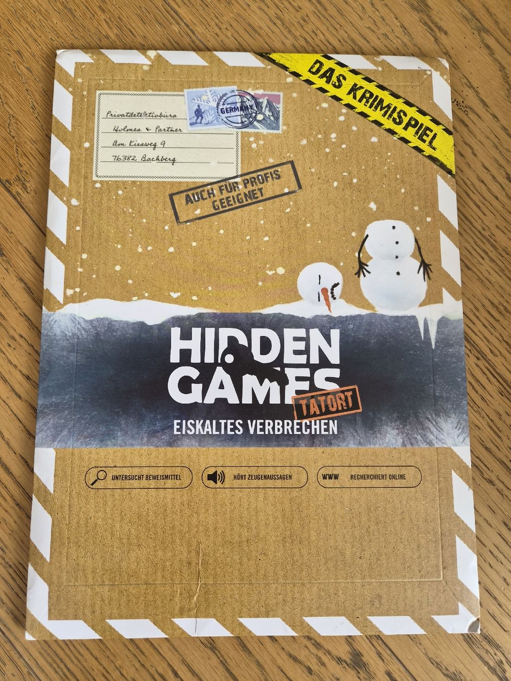 Jeux: Hidden Games - Eiskaltes Verbrechen – D'occasion à Wabern par Aireekaa