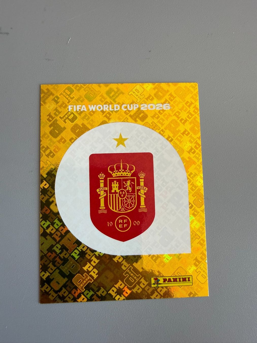 Panini Sammelbilder & Trading cards: Panini Spanien Wappen ESP1 – Gebraucht aus Liebefeld von Ronaldo-1996