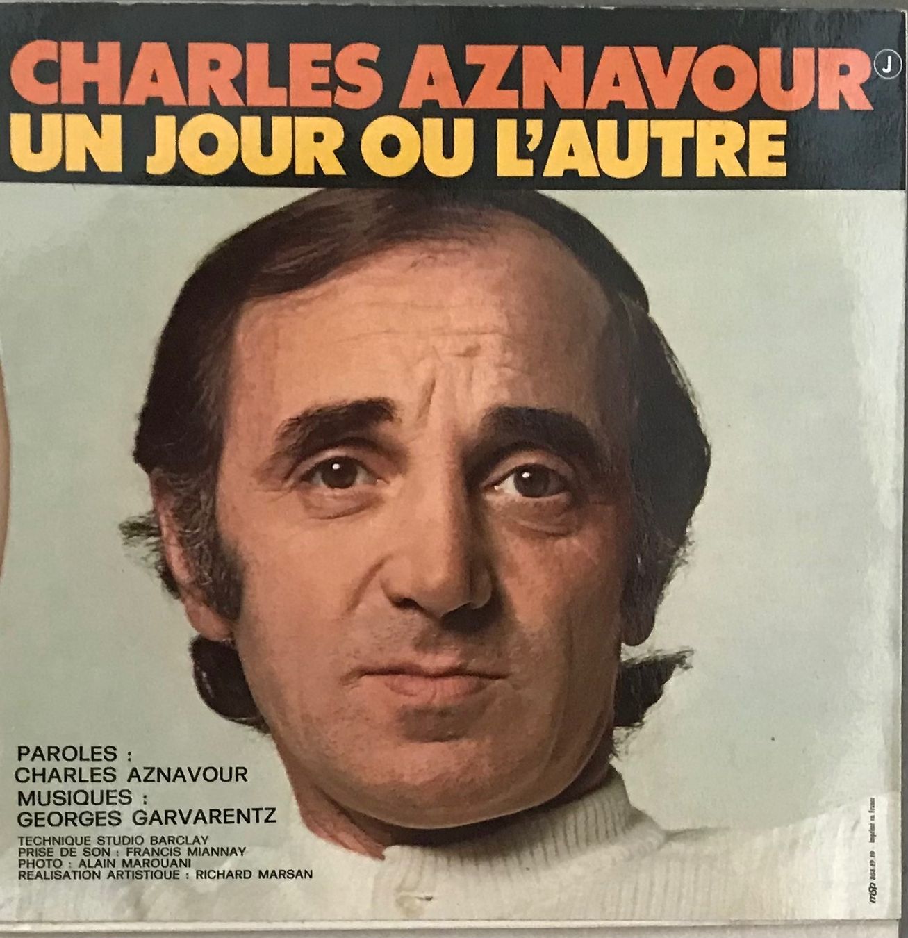 Dischi in vinile: CHARLES AZNAVOUR - NOUS IRONS À VERONE – Usato da Bussigny venduto da vinyl-pas-cher 1