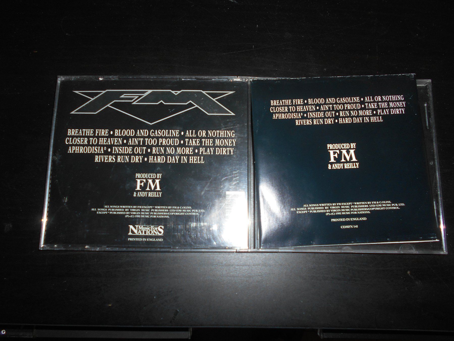 CDs: FM – Aphrodisiac / 1992 – Gebraucht aus Aarberg von witchhunter01 1