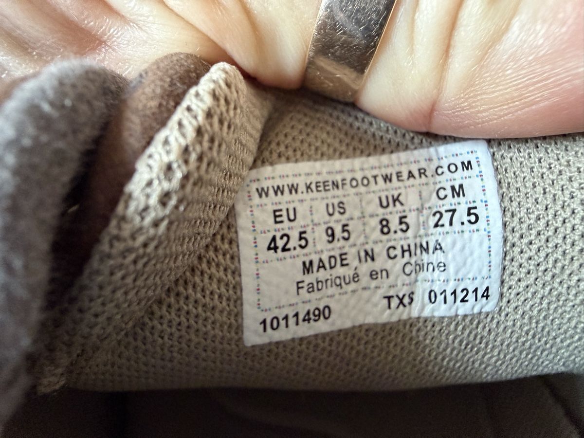 Keen Scarpe da uomo: Keen chaussures en cuir véritable 42,5 – Nuovo (secondo la descrizione) da Savagnier venduto da Pivovar2 3