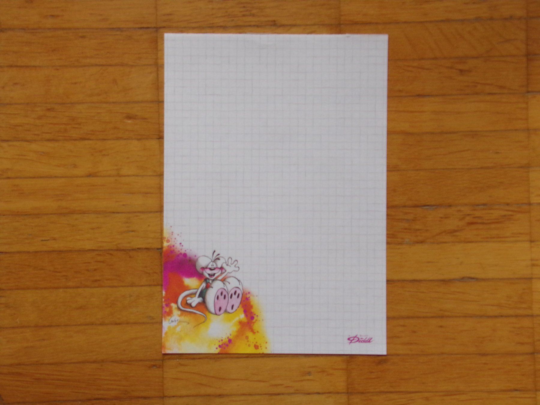 Carta: Diddl Blatt  A5  ALT  Nr. 165 – Usato da Winterthur venduto da Jessi_di