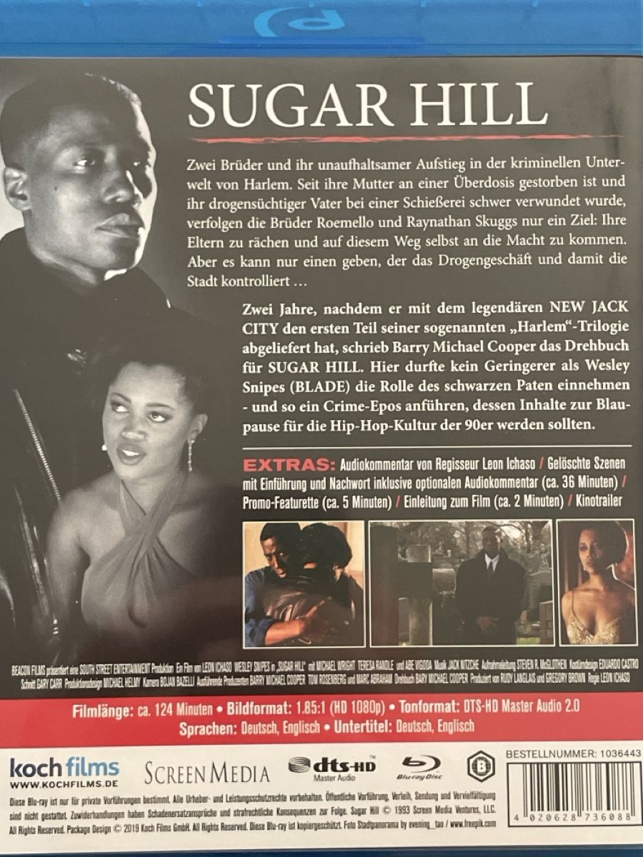Tous les DVDs: Sugar Hill (1994) – Neuf (Voir description) à Waldenburg par Gonzo8 1