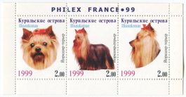 Block "Yorkshire Terrier". Kurilen.