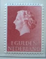 Niederlande 1954 Königin Juliane 1 Gulden postfrisch
