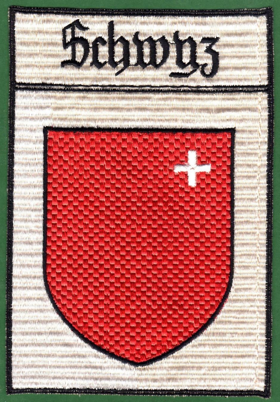 Cartoline postali: SZ/ Schwyz, altes gesticktes Wappen – Usato da Walzenhausen venduto da Midas17