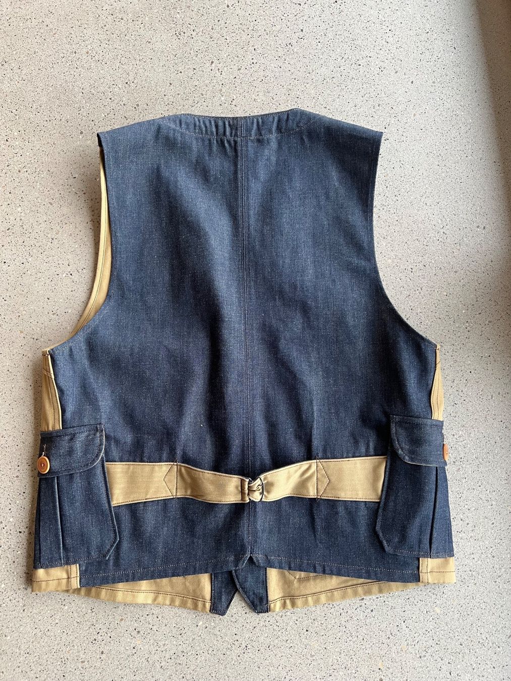 Gilets & Westen: Rising Sun Co Vest Jeans, Canvas – Neu (gemäss Beschreibung) aus Beinwil am See von isole 2
