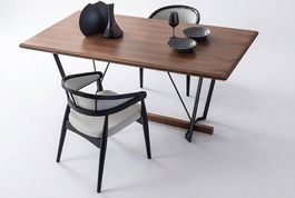 Esstisch Holztisch Braun 180 cm - JVMOEBEL