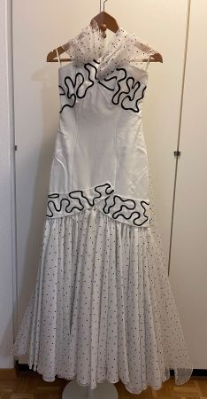White Evening Gown / Wedding Dress T-36