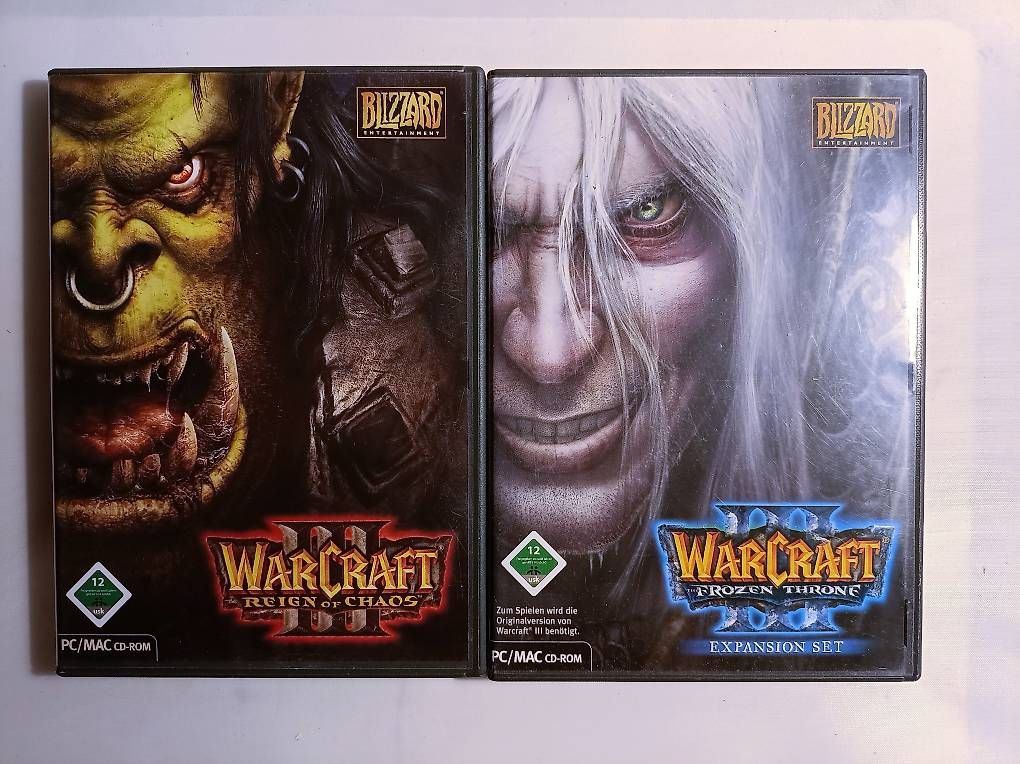 Giochi: WARCRAFT 3 + FROZEN THRONE PC CD-ROM GAMES DE GETESTET  – Usato da Reinach BL venduto da mon_89wb