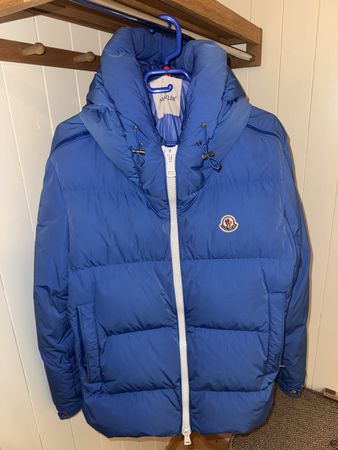 Moncler Daunenjacke,Herren Grösse L, blau - infos0782128580