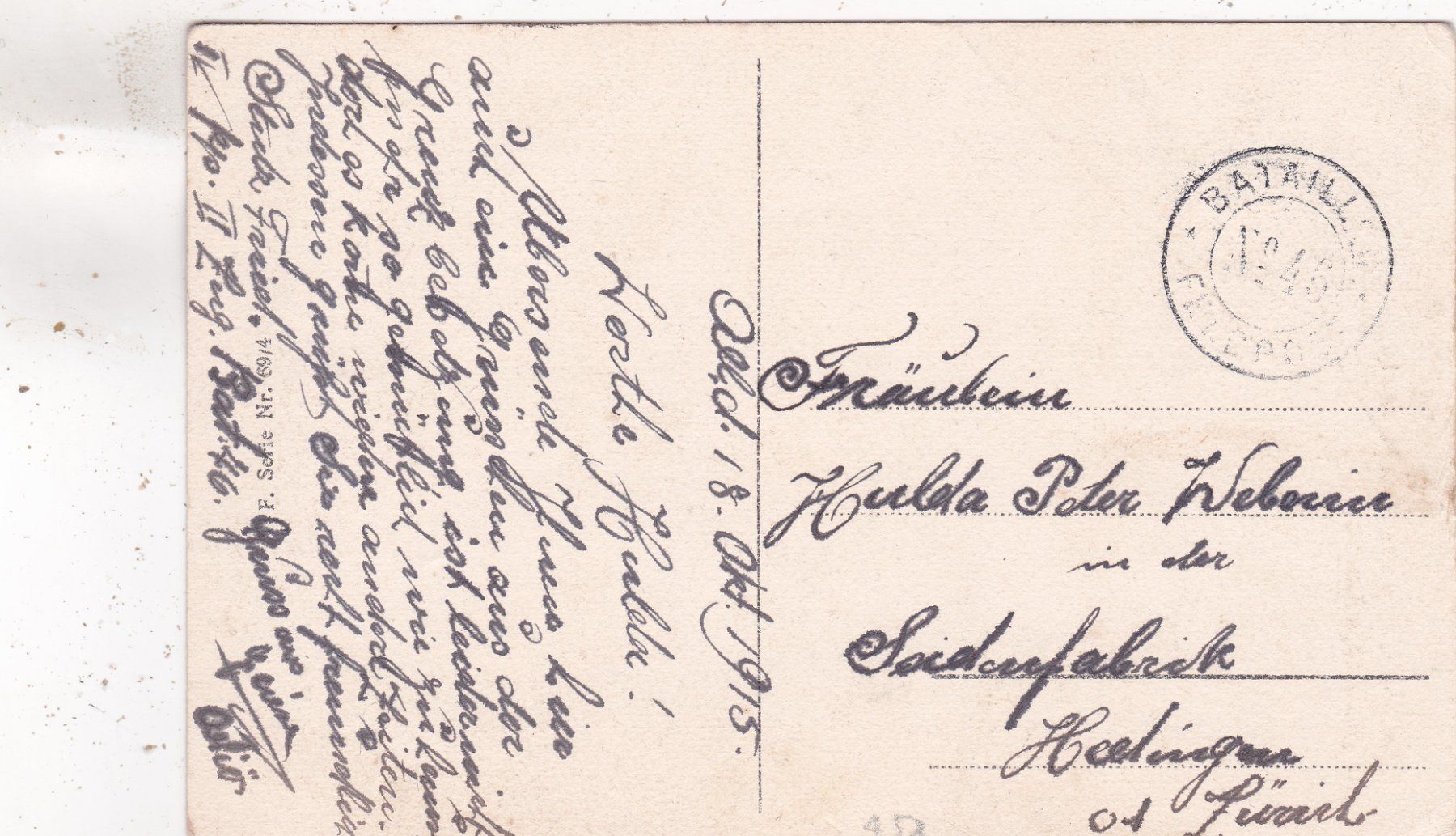 Cartoline postali: Kitsch Paar Frau Mann – Usato da Herisau venduto da Lisegrat2008 1