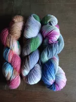 Handgefärbte Merino
