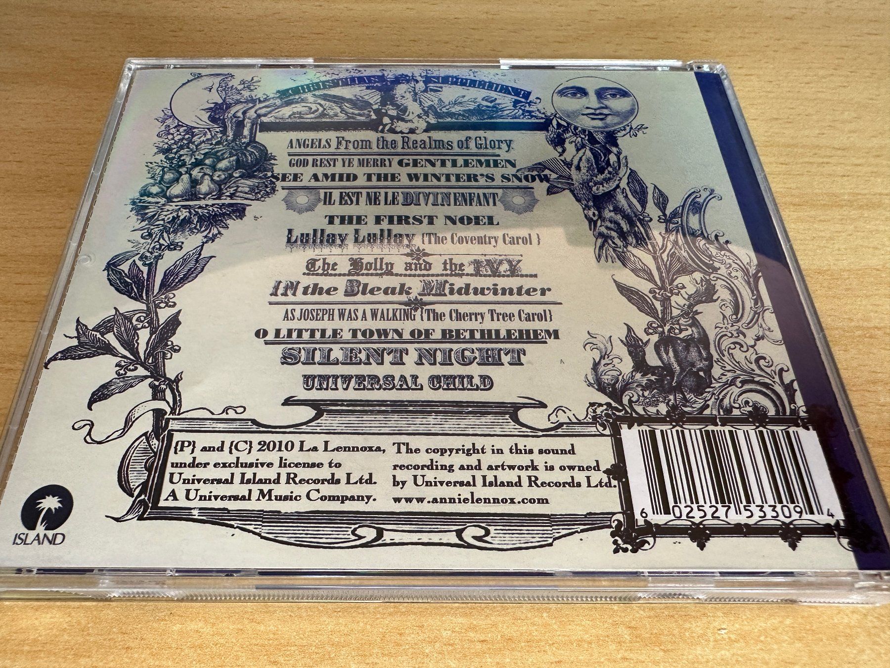 CD: Annie Lennox – A Christmas Cornucopia – Usato da Rikon im Tösstal venduto da Alpenmutz 1