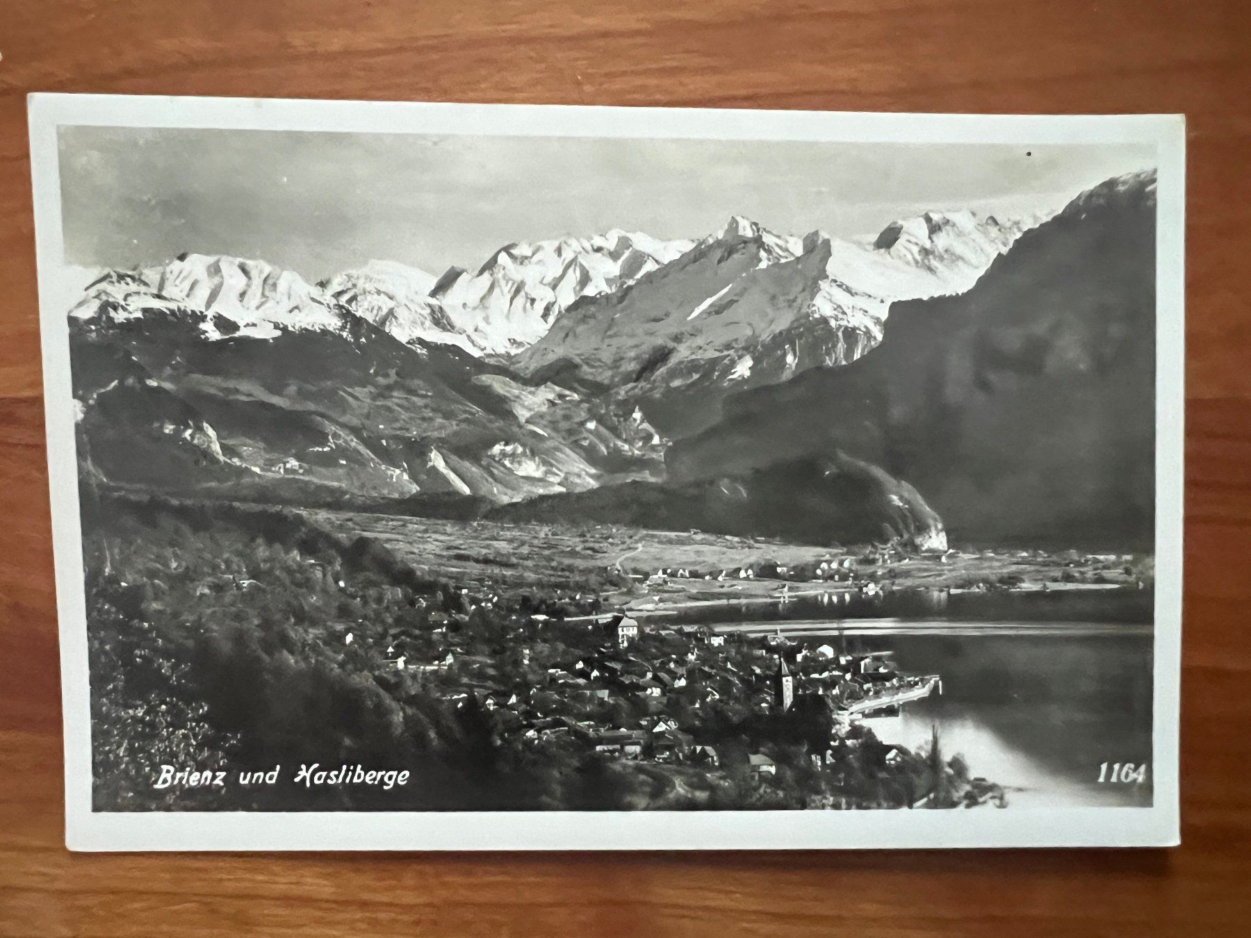 Cartoline postali: AK  1929 Brienz   (G2794) – Usato da Hinwil venduto da Sidi4