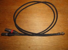 Verbindungskabel für NAIM DIN Pre Out - 2x XLR Poweramp in