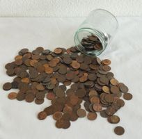 1 Glas mit ca. 1280 Gramm 2 Rappen Stücke
