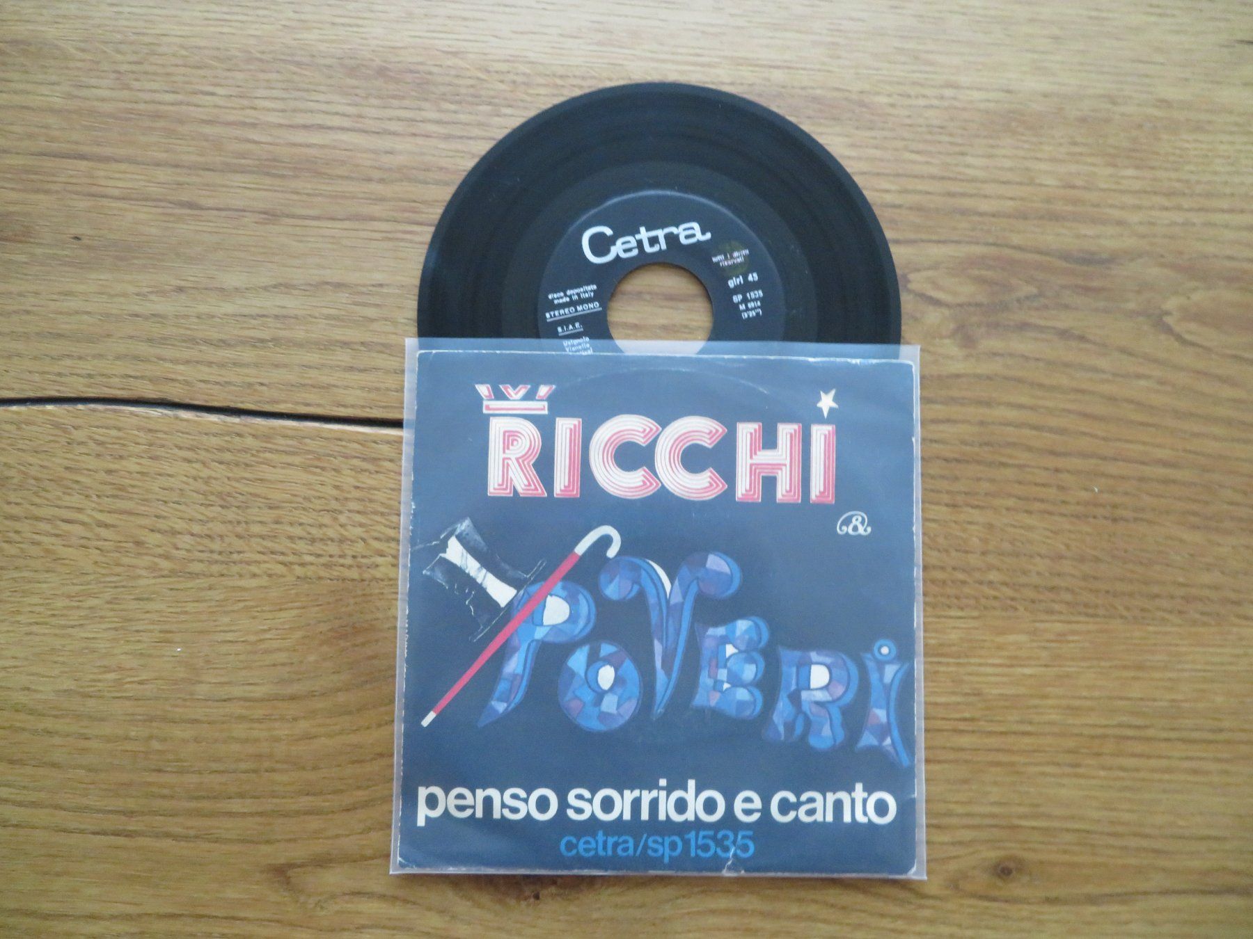 Dischi in vinile: Ricchi e Poveri - Penso Sorrido e Canto - Seltene Single! – Nuovo (secondo la descrizione) da Zürich venduto da max_cp5f